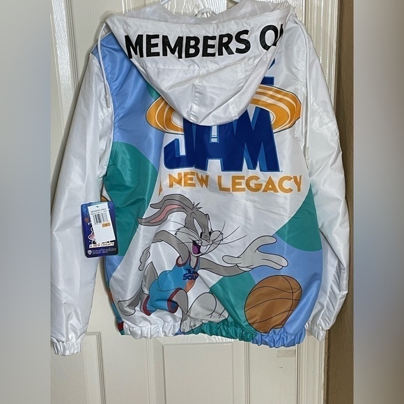 Windbreaker Jacket Sz S, Space Jam: A New Legacy - branded 'Members Only'‌‌‌‍‍‍‍ - Picture 8 of 12